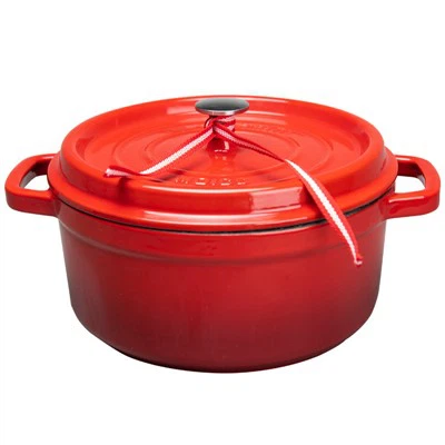 Casseruola in ghisa rossa